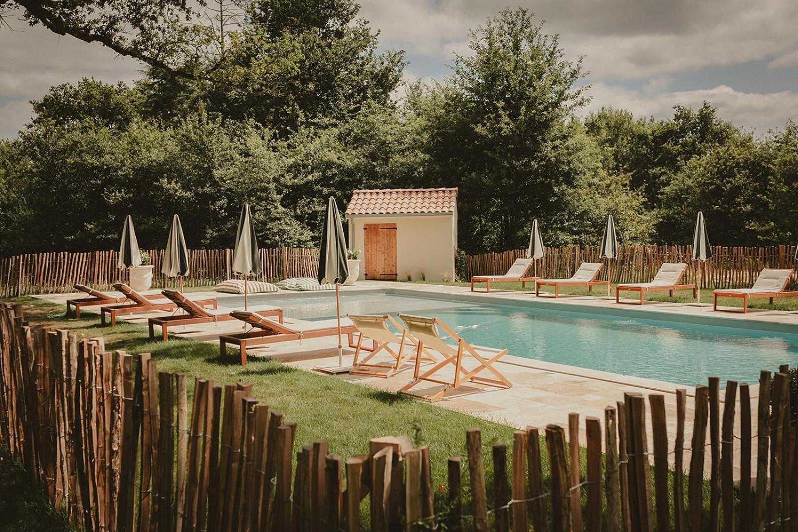 Bed and Breakfast Domaine De Bassibe Segos Екстер'єр фото